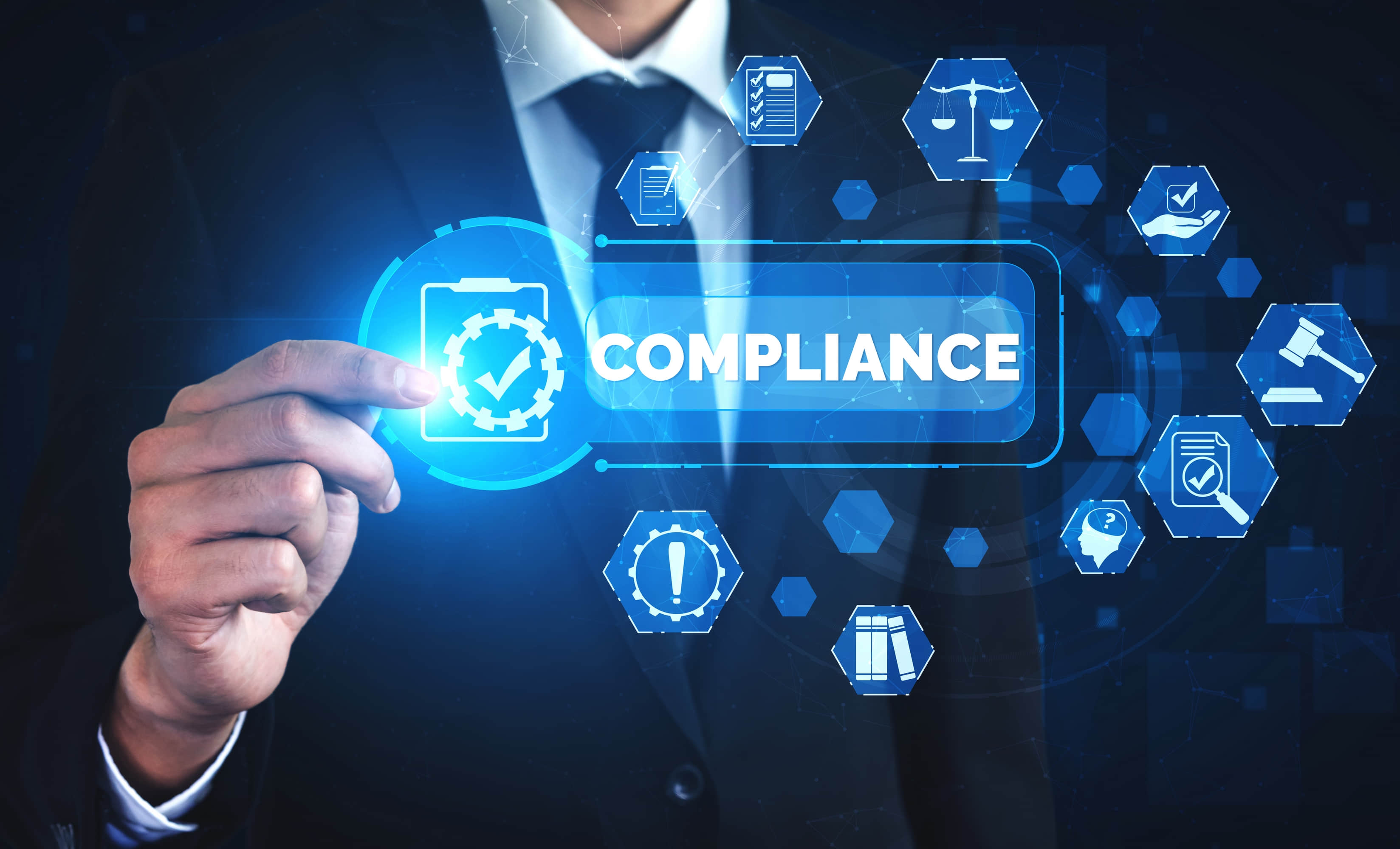 compliance for business icon